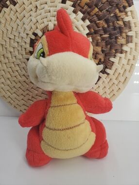 2002 Neopets Scorchio 7.5" Red Dragon Stuffed Plush Character toy (NAV1)